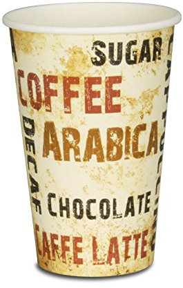 pack2go Premium Kaffeebecher, Coffee to go Becher Barista - 12oz, 300ml, Pappbecher, 1000 Stück
