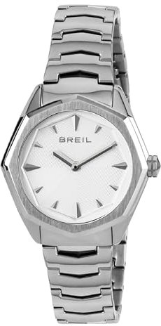 Breil Orologio DONNA EIGHT quadrante MONO-COLORE ARGENTO movimento SOLO TEMPO - 2 LANCETTE QUARZO e BRACCIALE ACCIAIO ARGENTO TW1700
