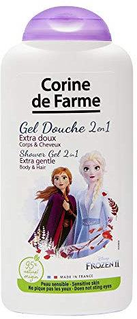 La Reine des Neiges 2 Elsa - Gel douche 2 en 1 Extra Doux Corps & Cheveux