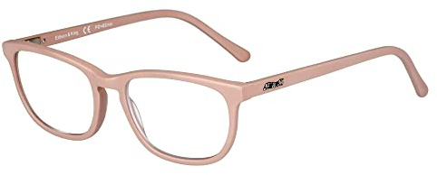 Edison & King Soul Mirror: Wie eine zweite Haut, Lesebrille im Nude-Look aus hautfreundlichem Acetat, frei von Schadstoffen (cappuccino, +3,00 dpt)