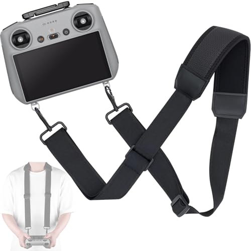 Honbobo Fernsteuerung Gurt Zubehör für DJI Mini 4 Pro/DJI Mini 3 Pro/DJI Mavic 3 Pro/DJI Air 3S, Lanyard Neck Strap Schultergurt Schlüsselband für DJI RC2/DJI RC/DJI RC Pro/DJI Smart Controller