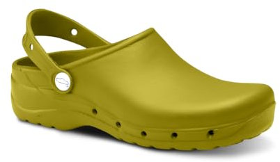 FELIZ CAMINAR Zuecos Sanitarios Flotantes (Lima 36) / con Correa Unisex Antideslizantes y Cómodos para Hombre y Mujer | Cocina, Sanidad, Hostelería