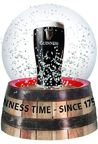 signs-unique Guinness Pint Schneekugel, 95 mm x 65 mm