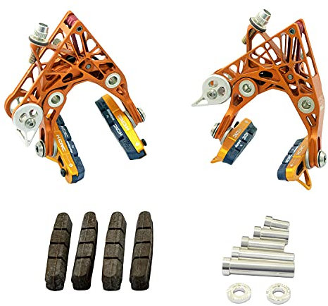 KCNC CB3 Road ANGLE Bremssatz (vorne + hinten), Gold, CB3-G, SK2291