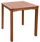Gartentisch Holztisch 70x70cm Tisch Eukalyptus Holz Gartenmöbel Terrassenmöbel Balkontisch