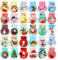 MWOO 30 Pezzi Natale Segnalibri Magnetici, Christmas Magnet Bookmarks Set,Clip di Pagina Book Mark per Studenti Scuola Ufficio Forniture di Lettura(3x4cm,30 Stili)