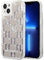 Karl Lagerfeld KLHCP14SLMNMS hülle für iPhone 14 6,1 hardcase Silber/Silver Liquid Glitter Monogram