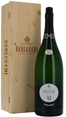 Berlucchi 61 Extra Brut Franciacorta DOCG 3 litri cassa legno