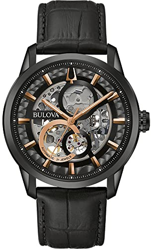 Bulova Automatik Herren Analog Armbanduhr Sutton Automatic