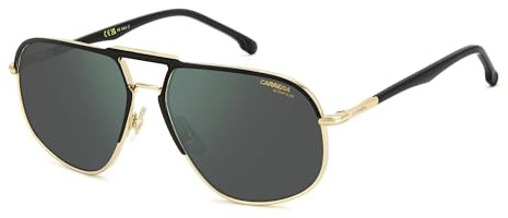 Carrera 318/S BLACK GOLD/GREY SHADED 60/16/145 Herrenbrillen Sonnenbrillen