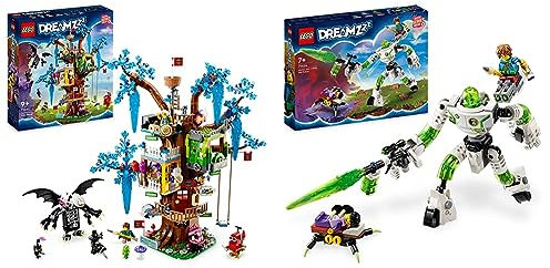 LEGO 71461 DREAMZzz Fantastisches Baumhaus Set & 71454 DREAMZzz Mateo und Roboter Z-Blob