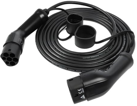 Viyok ladekabel für elektroautos 10 m langes EV-Auto-Ladekabel, 32 A, 22 kW, dreiphasig, EU Mennekes-Modus 3, Typ 2 bis Typ 2, for Schnellladestation for Elektrofahrzeuge