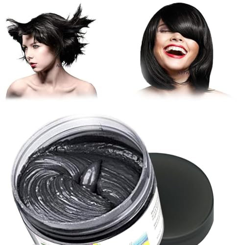 Haarfarbe Wachs Natürliche Matte Frisur Haarwachs für Party Cosplay,Halloween