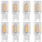 G9 LED Lampen 2W Neutralweiß, 280LM Glühbirne, Entspricht 28W Halogenbirne, Kein Flackern, AC 220-240V, 360° Abstrahlwinkel, 8er Pack