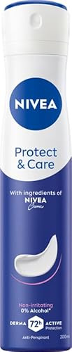 NIVEA Protect&Care 48h Antitranspirant für Damen Sprühen, 200 ml