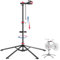 KARAT - Piedino di montaggio per bicicletta fino a 30 kg - Supporto di riparazione professionale con vassoio per attrezzi, Girevole, pieghevole, altezza regolabile - 128 L x 128 L x 113,5 - 193 H cm,
