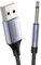 MOSWAG USB a DC 2.5mm Cable de Carga, Cable de Carga de Repuesto DC 2,5 mm para Masajeadores (1M)
