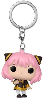 Funko Pop! Keychain: Spy X Family - Anya Forger - Mini-Figurine en Vinyle à Collectionner Porte-clés Fantaisie - Cadeau de Noël - Idée de Cadeau