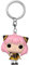 Funko Pop! Keychain: Spy X Family - Anya Forger - Mini-Figurine en Vinyle à Collectionner Porte-clés Fantaisie - Cadeau de Noël - Idée de Cadeau
