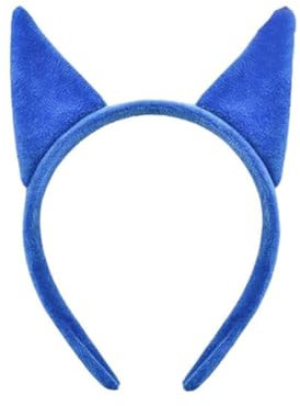 PLCPDM Cartoon-Plüsch-Stirnband, Cosplay-Kostüm, Hundeohr-Haarreif, Geburtstagsparty-Requisiten, Kopfbedeckung, Gesichtswäsche, Haarband-Zubehör