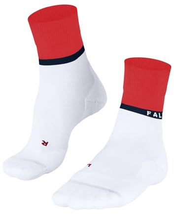 FALKE Herren RU4 Endurance Compressiion Laufsocken schnelltrocknende atmungsaktive Baumwolle Funktionsmaterial leichte Polsterung mit Kompression antiblasen vegan zum Sport Marathon Running 1 Paar