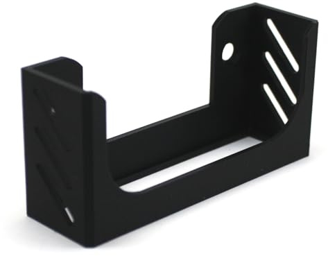 3DSR Wandhalterung für Netgear GS108, GS308, GS308EP, GS108PE und weitere Modelle - Halterung für Wand- & Möbelmontage (Schwarz)