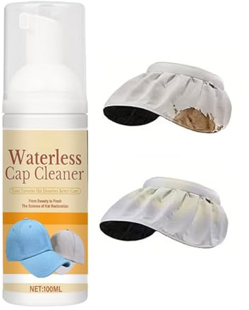 Dmuzsoih Cap Reiniger - 100ml Schnelltrocknend Wasserfrei Reinigungsset,Kappen Deodorizer | für Wohnung Haus Badezimmer Camping Hotel Alltag Reise