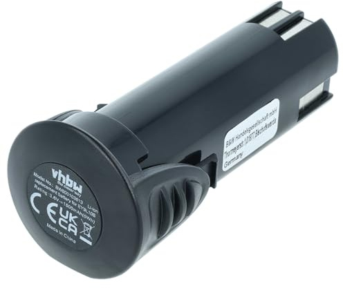 vhbw Akku Ersatz für Panasonic EZ9L10 | EY9L10B für Werkzeug (1500 mAh, Li-Ion, 3,6 V)