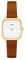 KOMONO Kate Gold Tan Japanische Analoge Quarzuhr für Damen mit Lederarmband