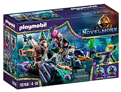 PLAYMOBIL Novelmore 70748 Violet Vale - Dämonen-Fangwagen, Ab 4 Jahren