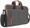 KIZUNA Laptoptasche für 33 cm (13,3 Zoll) MacBook Air/MacBook Pro 14 M2 Pro/M1 MAX/14 Lenovo ThinkPad X1 Carbon/IdeaPad Flex 5i/Huawei, Braun