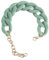 JIAMU Bunte Acryl-dicke Kettenarmbänder für Männer, Frauen, böhmische, mehrfarbige Harz-Kettenarmbänder