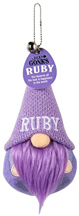 History & Heraldry Personalised Lucky Gonk (Ruby)