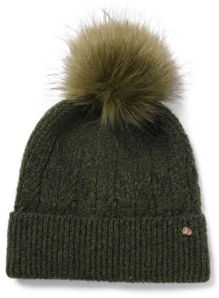 Failsworth Alice Pom Bobble Hat from (Olive)