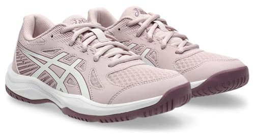 ASICS Jungen Upcourt 6 Gs Sneaker, White Black, 37.5 EU