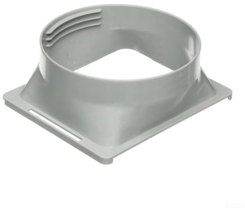 Portable Air Conditioner Square Interface Exhaust Hose Connector,Air Conditioner Hose Connector,Exhaust Hose Connector,15Cm