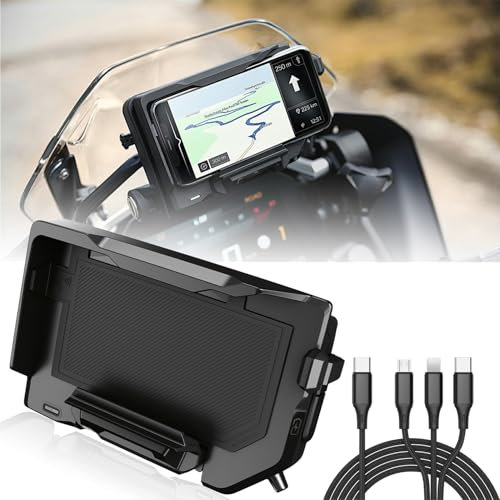 FWXEOZ New GPS Mobile Phone Navigation Bracket for BMW R1250GS ADV Wireless Charge Phone Holder Navigation Motorcycle R 1250 GS R1250 GS R1200GS ADV