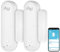 VisorTech Hausalarm: 2er-Set 2in1-WLAN-Tür- und Fensteralarme, Sirene, App, Sprachsteuerung (WLAN-Türsensor mit Sirene, Fenster-Tür-Alarm mit, Alarmanlage)