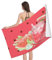 Mikrofaser Strandtuch Wassermelone 180x90 cm, 3D Cute Badetuch für Erwachsene Weiches Leicht Handtuch Schnelltrocknend Sandfreies Strandhandtuch