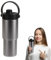 Nybhyjka - Botella isotérmica con pajita (735 ml, con tapa, impermeable, con revestimiento cerámico, para escuela, acampada, senderismo, deporte