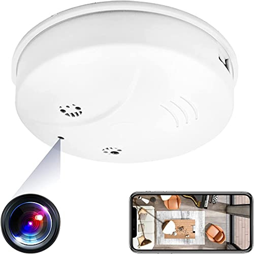 LaoZiTong WiFi Hidden Camera Full UHD 4K Hidden Camera Security Nanny Cam Mini Wireless Video Recorder with Motion Detection/Night Vision