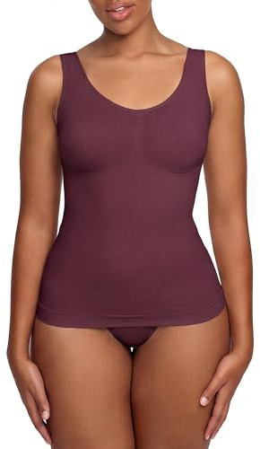 creamy fabrics Shaping Unterhemd Damen Bauchweg Top mit Bauchkontrolle