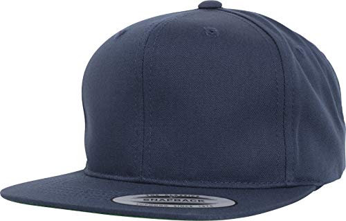 Flexfit Kinder 6308-Pro-Style Twill Snapback Youth Cap Kape, Navy, B (Ages 6-14)