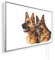 Könighaus 1000W Infrarotheizung mit Bild in HD Qualität ✓ Energiesparend ✓ 5 Jahre Garantie ✓ Doppelter überhitzungsschutz ✓ Infrarot Wandheizung ✓ Motiv: 82. Schäferhunde