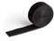 Durable CAVOLINE Cable Management Hook and Loop Cable Tie | Reusable Self-Gripping Tape for Quickly Bundling and Tidying Cables | Can be Easily Cut To RequiRed Size | 1 Metre Roll in Black