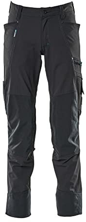 Mascot 17179-311-18 Advanced Cordura Ultimate Stretch Geringes Gewicht Hose mit Knietaschen, Dunkelanthrazit, 76C42 Größe
