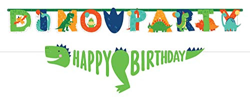 Dino-Mite Jumbo Personalised Letter Banner Kit (2 pc)