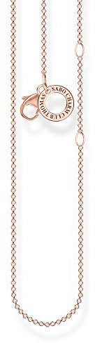 Thomas Sabo Charm Halskette roségold, 925 Sterlingsilber, 38-45 cm Länge
