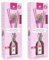 CRISTALINAS | Pack 2 Ambientador Mikado | 100% Puro | Larga Duración 12 Semanas | 2x90ml | 0% Alcohol (Moras y Frambuesas, 90ml)