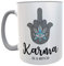 Yoga Bürotasse lustiger Spruch Karma is a Bitch... Yoga Bürotasse Henkelbecher Namaste Teetasse